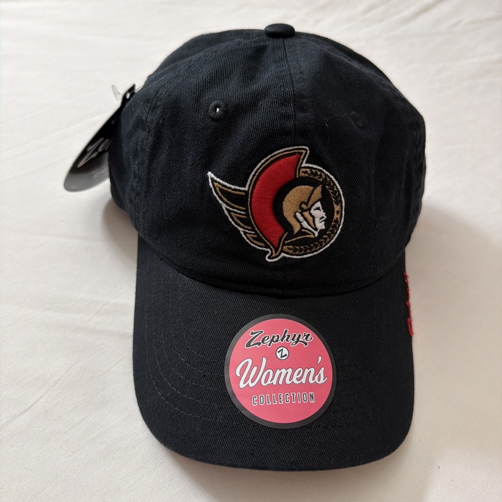 Brand New‎ Era OTTAWA SENATORS Hockey NHL Black Strapback Women's Hat Cap Gear